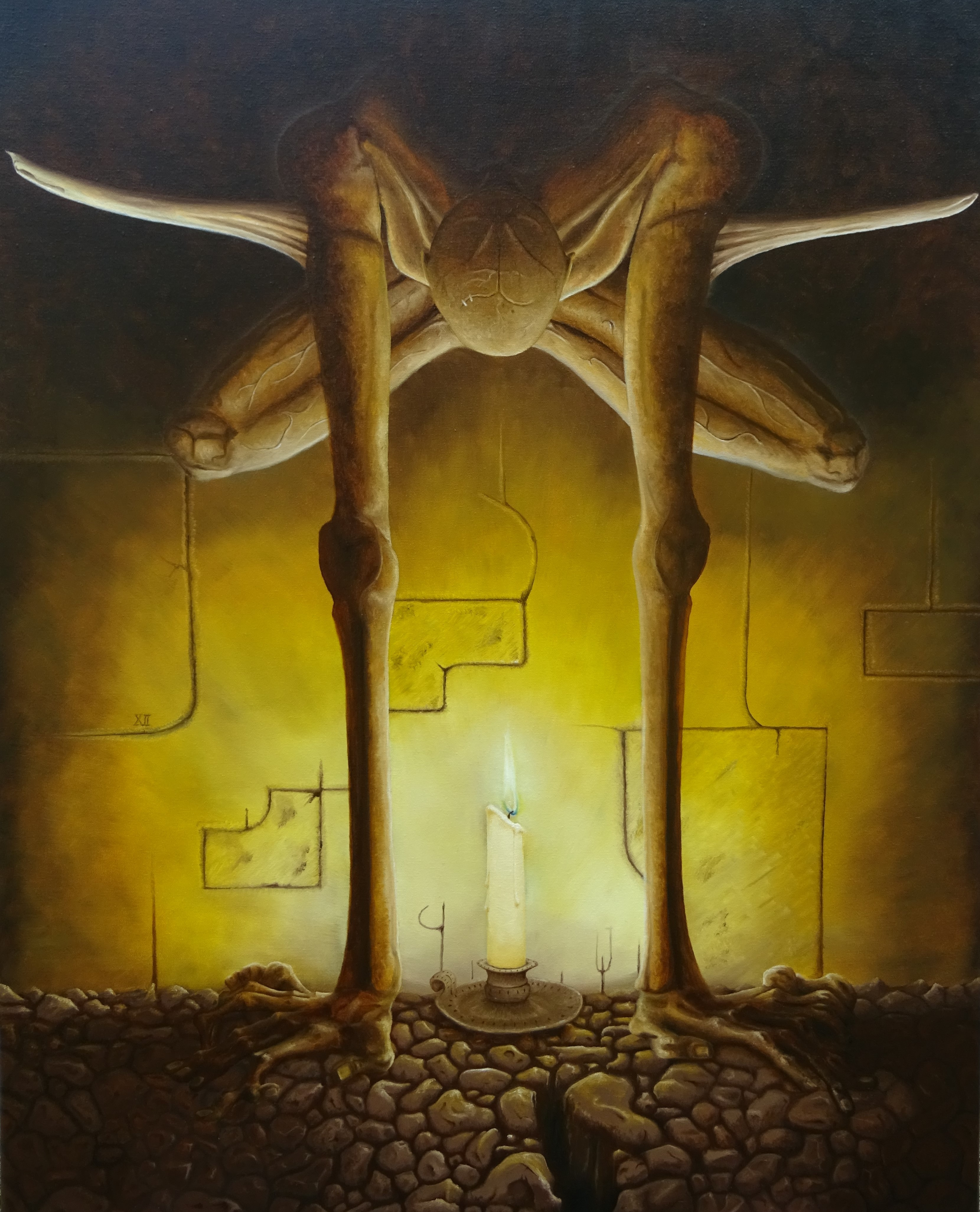K.F.Penmoor 'Candle Watcher'